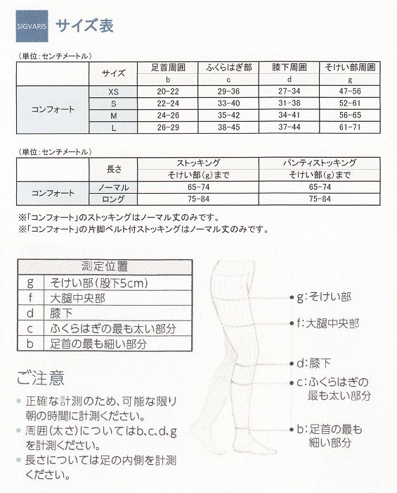 サイズについて